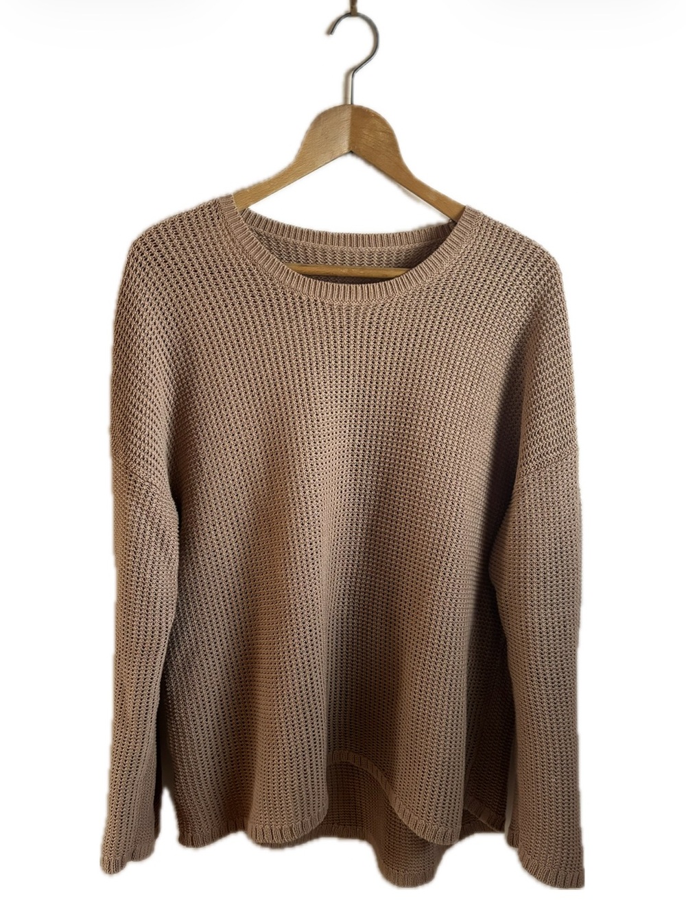 Lululemon Waffle-Knit Crewneck Sweater